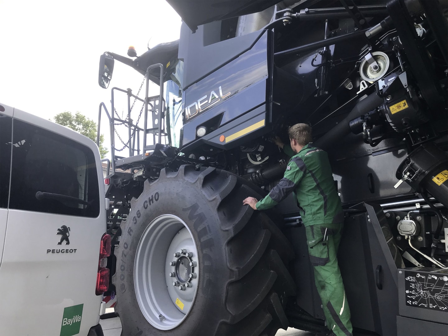 BayWa Nachernte-Check für Fendt Erntemaschinen