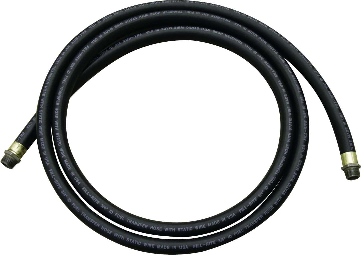 Cemo Zapfschlauch 4 m, 1" AG, einseitige Überwurfmutter, für Tankanlage KS Mobil, 8521