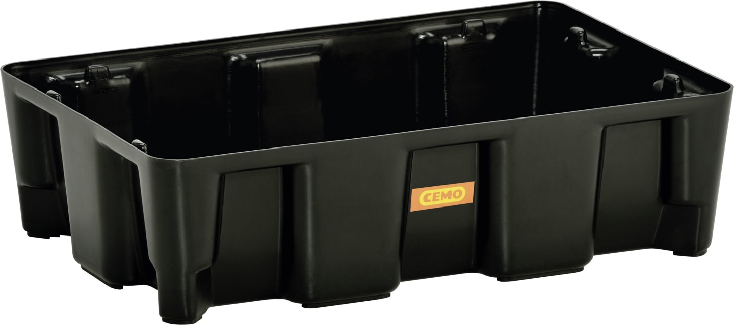 Cemo Auffangwanne "25 HD" 25 l, B x H x T: 60 x 16,5 x 40 cm, HDPE (High Density Polyethylen), ohne Rost, ohne Zulassung, 10884