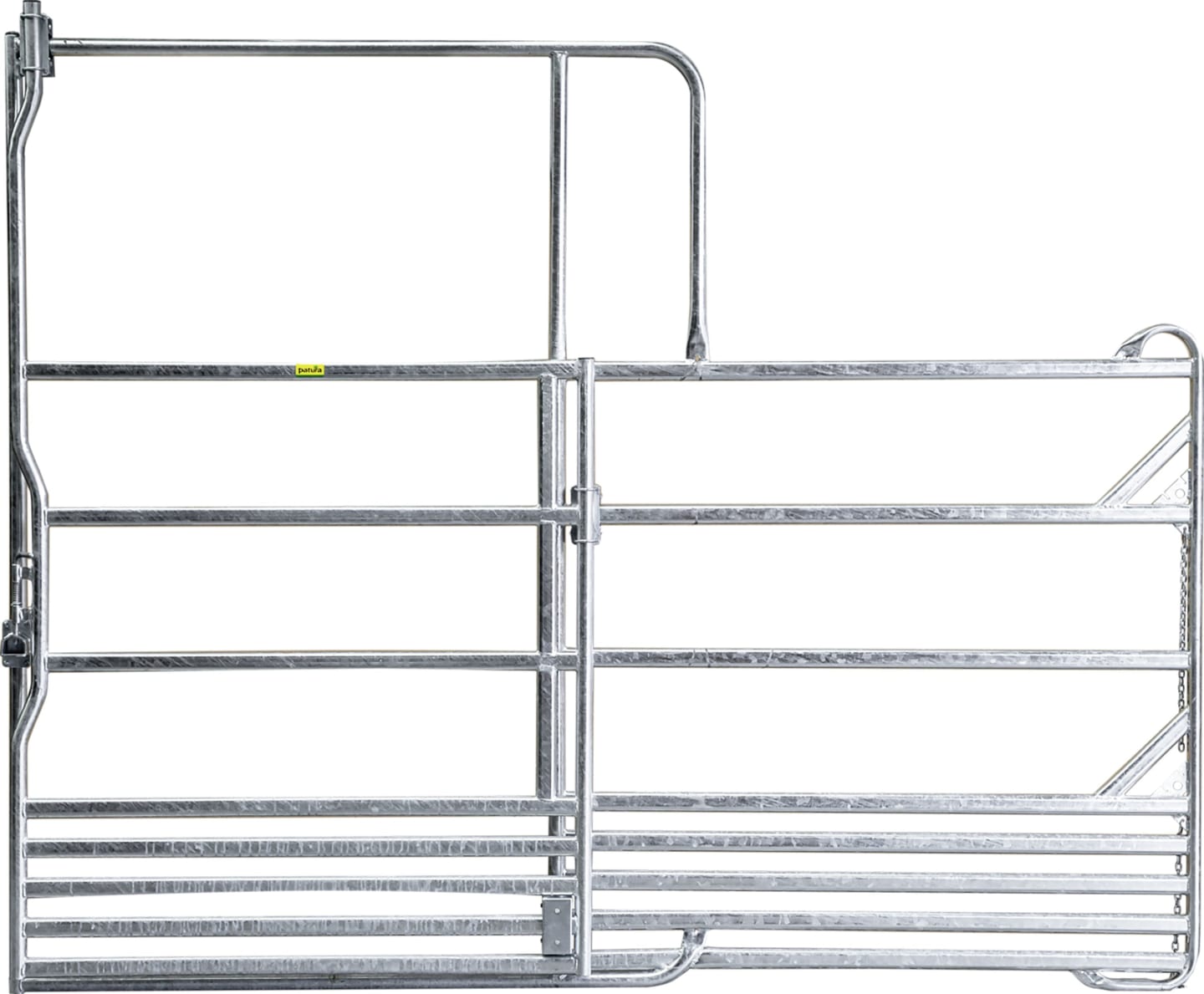 Patura Panel B x H 3 x 2,50 m für Pferde, mit Schiebetor, 310282