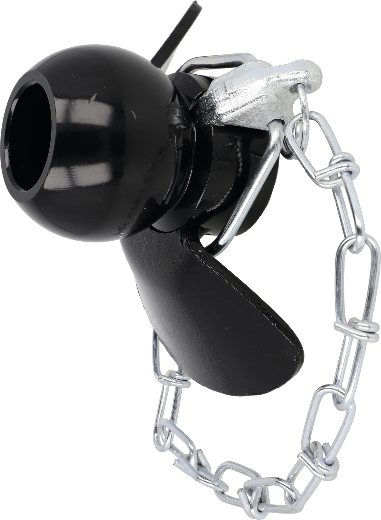 Kugelfangprofil "High Performance" Kat. 2, 28,2 x 56 mm, für Unterlenkerfanghaken, mit Kette und Klappsplint, 91450