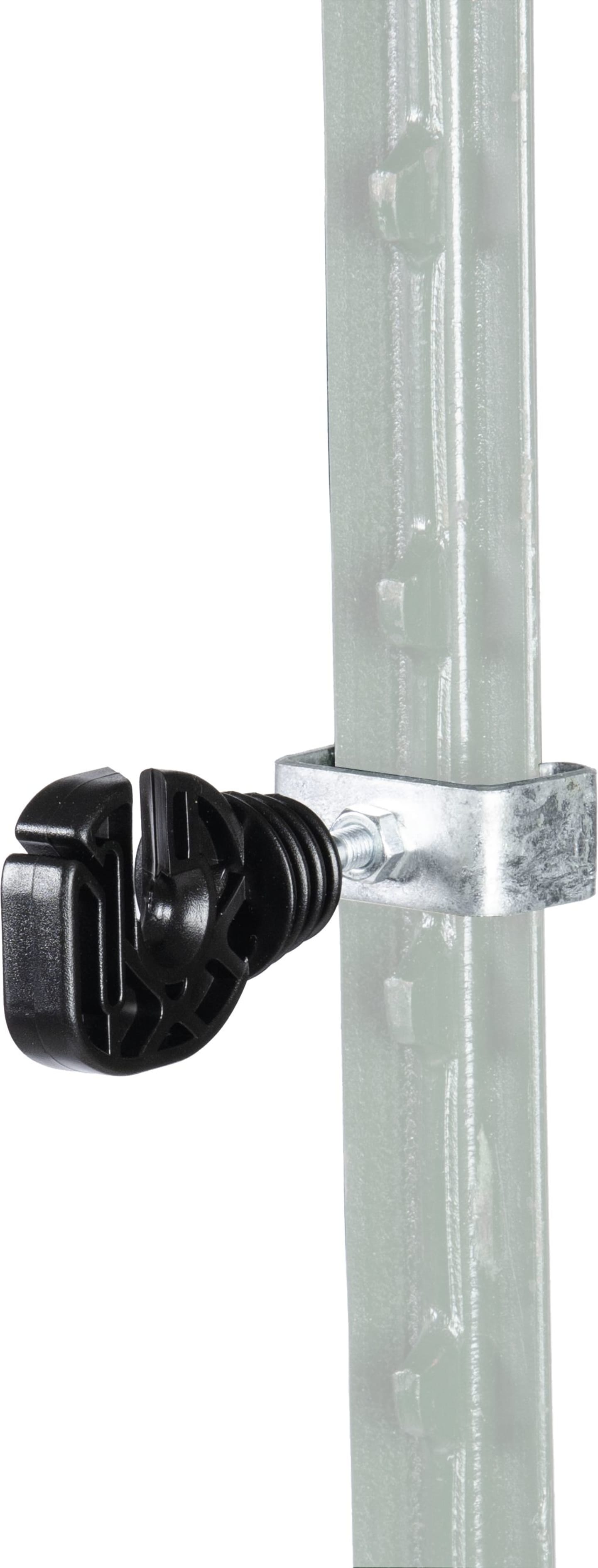 Patura Seil- und Breitbandisolator für T-Pfosten, Seile und Breitbänder bis 20 mm, 4 St., 172950