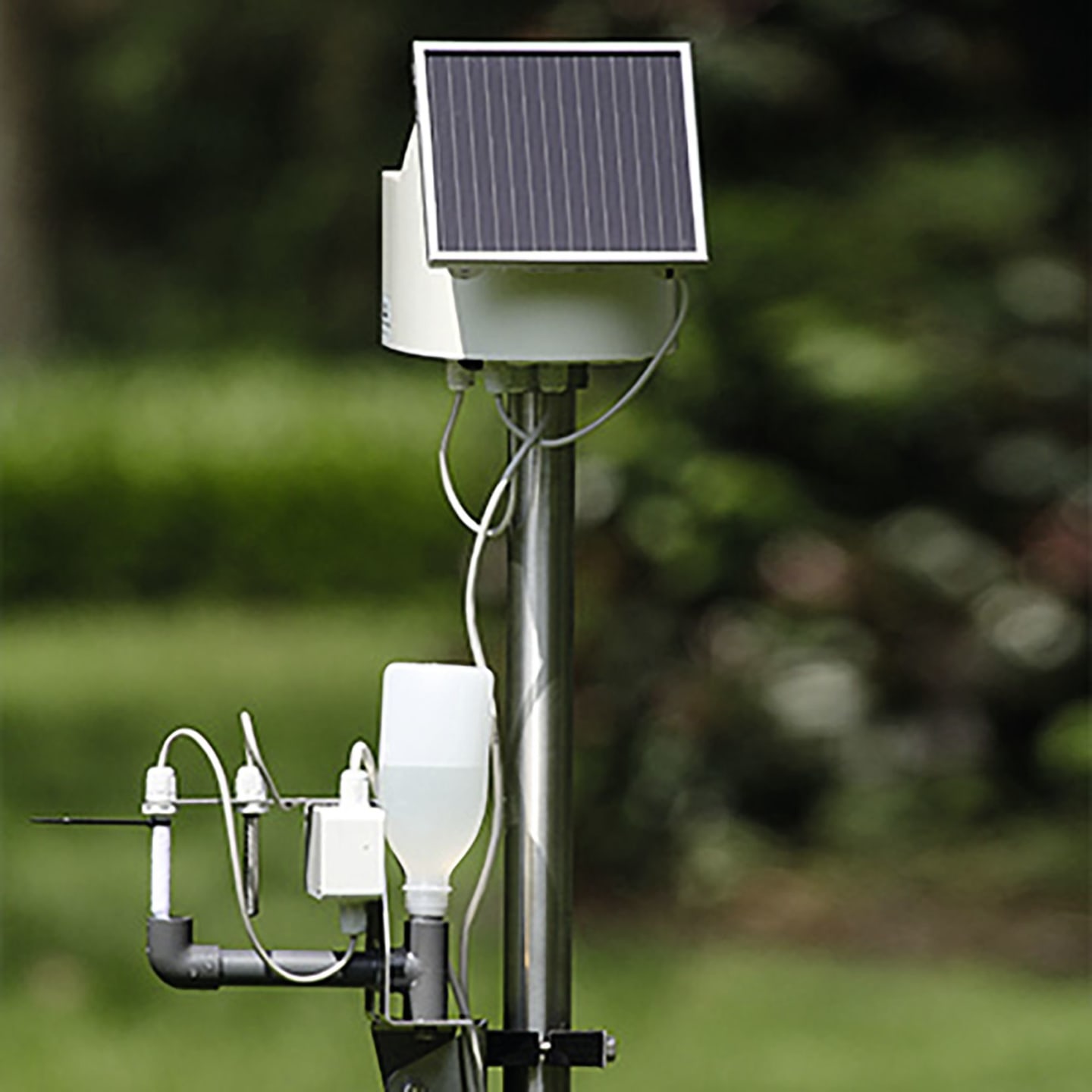 METOS® Wetterstation "Eco - Frostwarnung" mit 2 Sensoren und Stationsmast zzgl. Servicevertrag, 700036