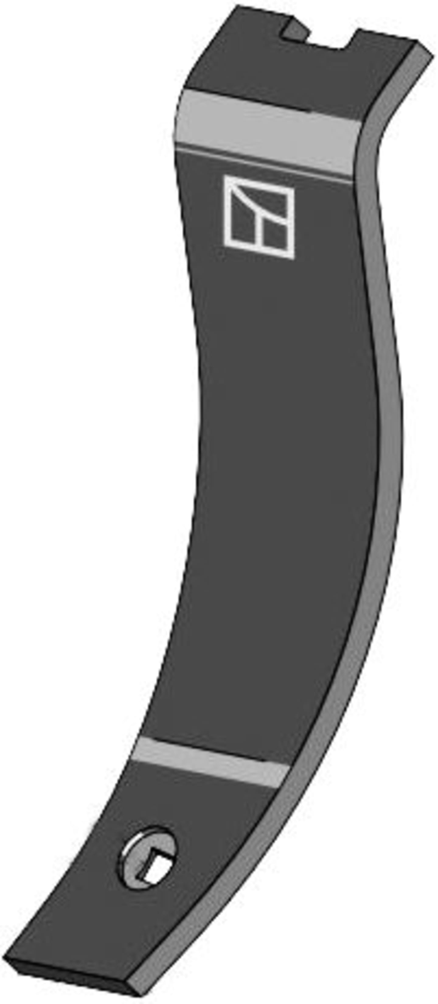 Industriehof® Leitblech 360 x 80/120 x 10 mm für Grubber Väderstad, 101.IND-2693