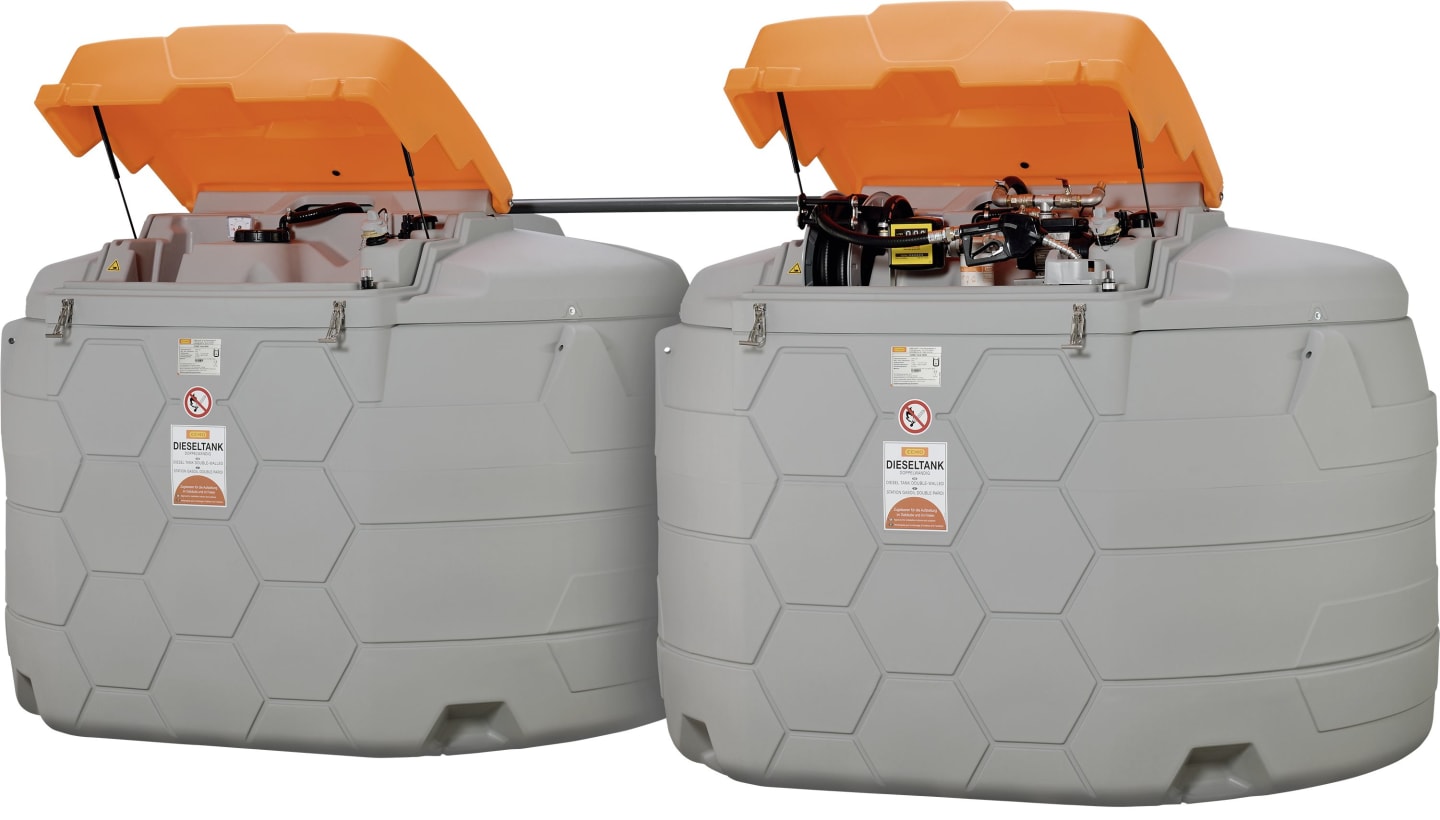 Cemo Erweiterungstank "Cube Outdoor" für Diesel, für Tankanlage 5.000 l Cube Outdoor Basic und Premium