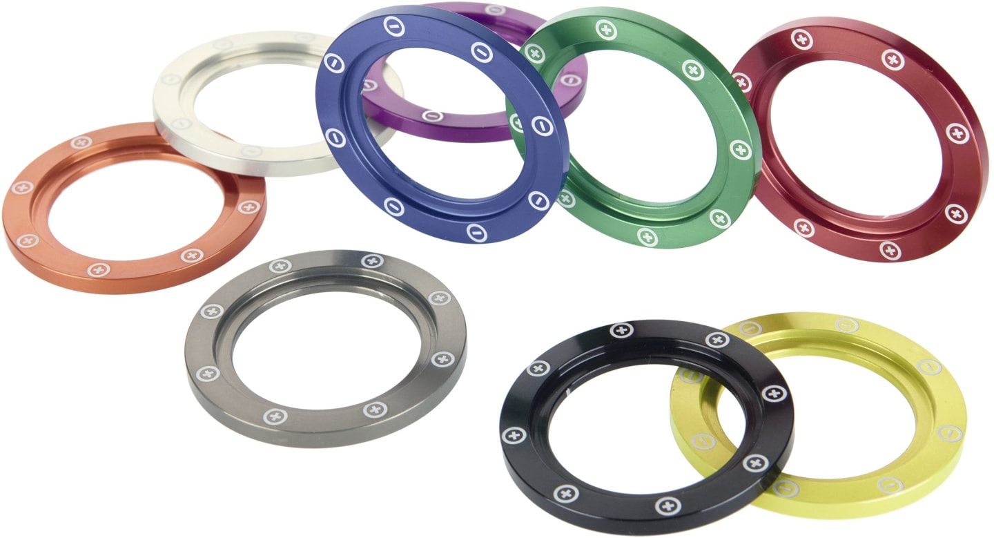 Kennfixx® Farbring rot +, Aluminium, eloxiert, für Kupplungsmuffe BG 03