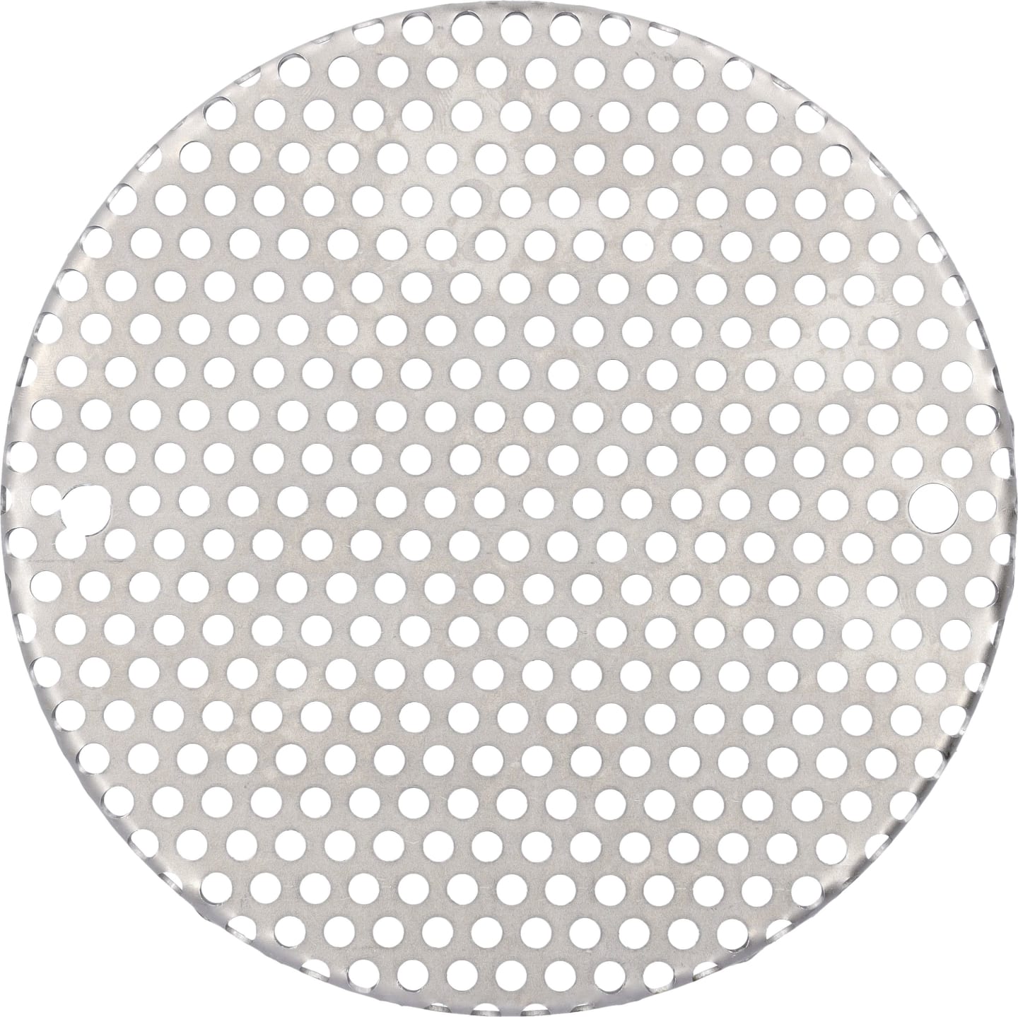 Sieb mit 5,0 mm Sieblöchern, Stahl, für Getreidemühle EMC50, EMC60, 1 St.