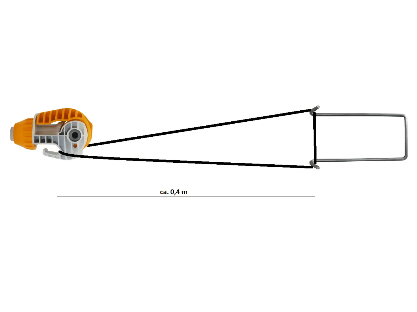 NETAFIM™ Spanngummi Flare, für Endverschluss mit Spülventil, 100 St., 45000-008800