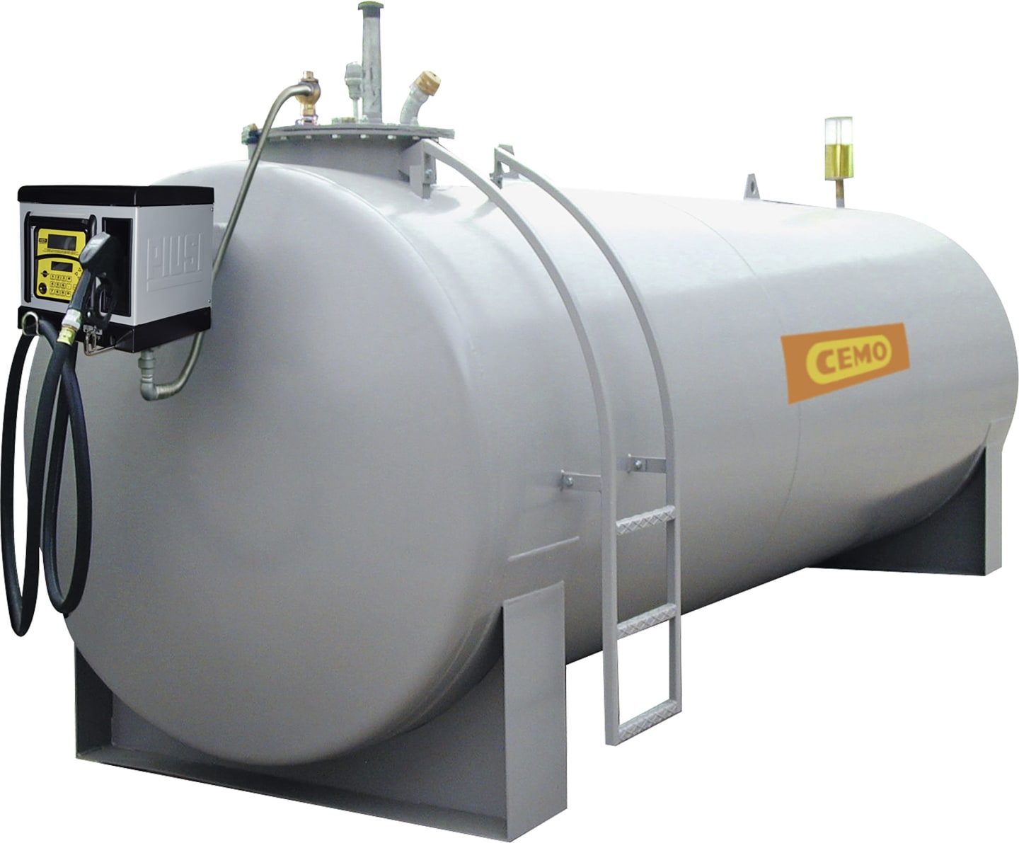 Cemo Tankanlage 10.000 l, für Diesel; RME, stationär, ohne Pumpe, oberirdisch, 7378