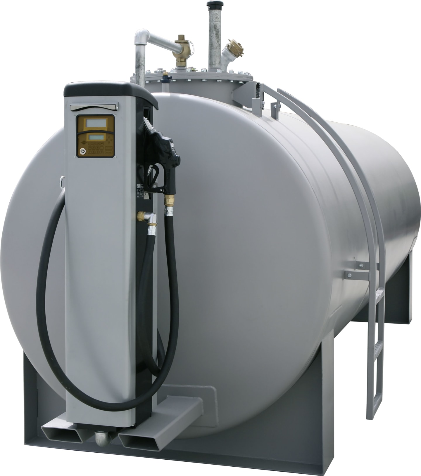 Cemo Tankanlage 4.000 l, für Diesel; RME, stationär, ohne Pumpe, oberirdisch, mit Konsole für Zapfsäule, ohne Zapfsäule, 8591