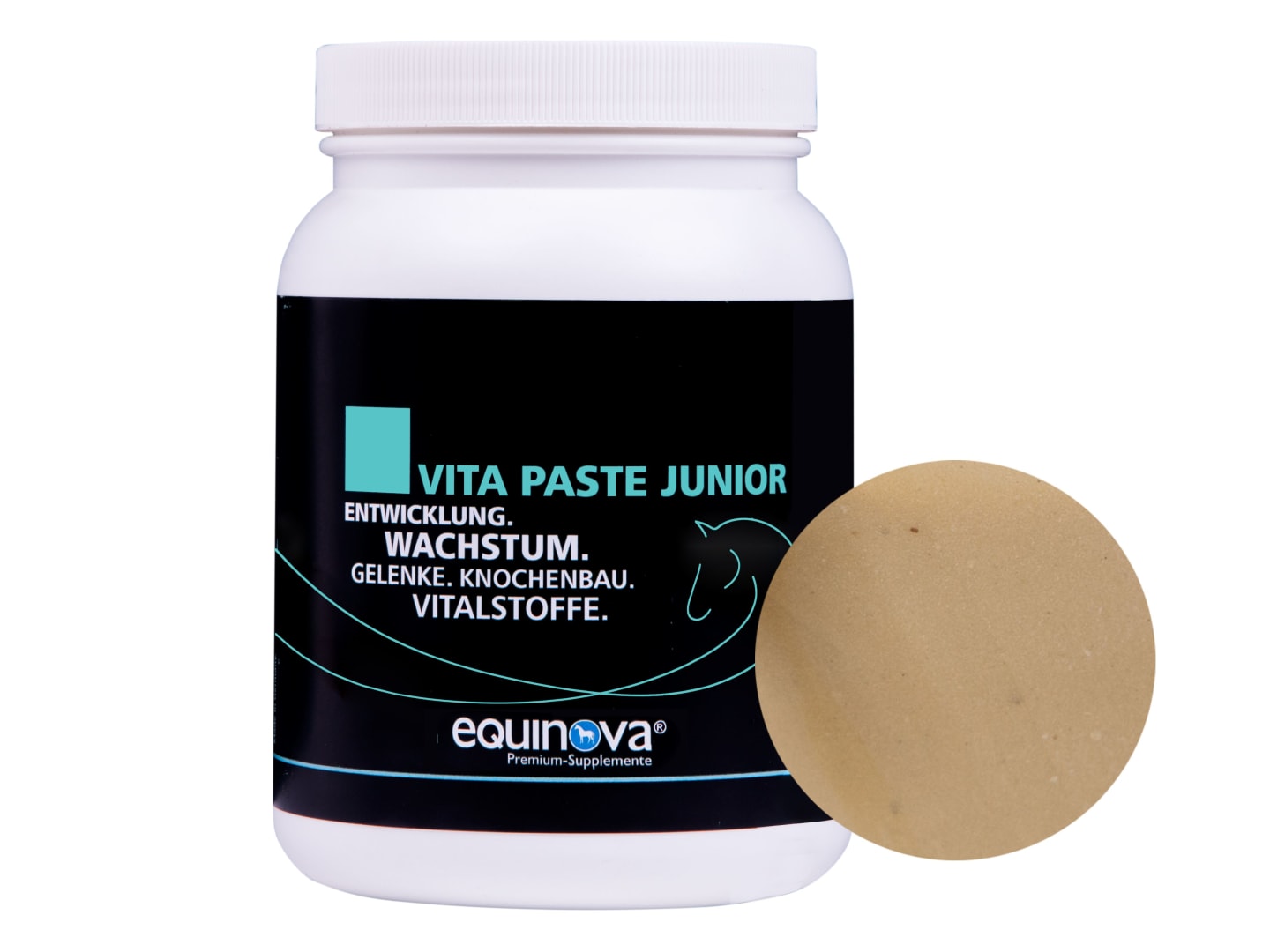 Equinova Vita Paste Junior zur bedarfsgerechten Versorgung von Fohlen 1,5 kg Dose