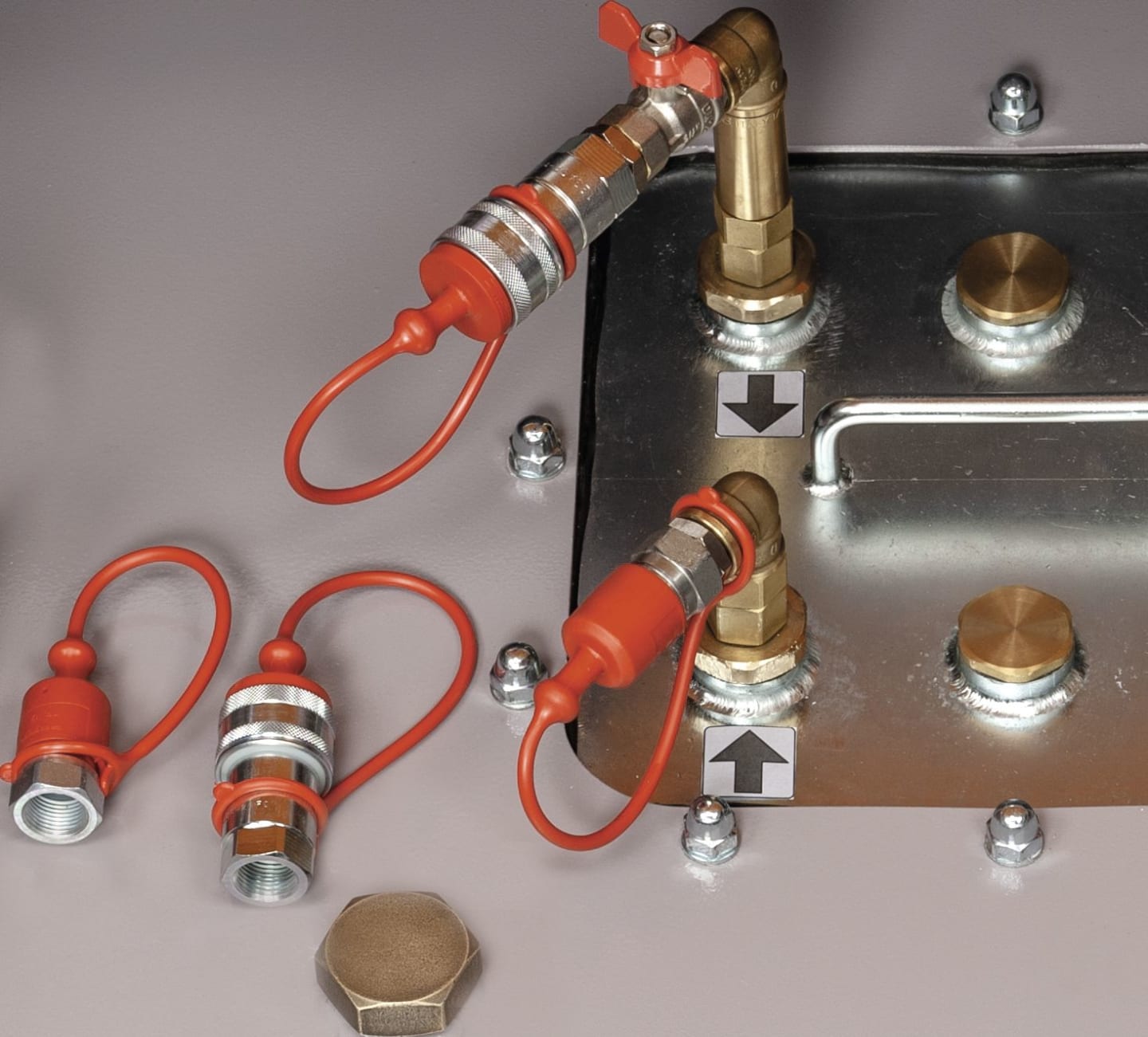 Cemo Entnahmeleitung mit Schnellkupplungsset 1/2" AG für Tankanlage DT-Mobil Pro ST, Pro ST Combi, Pro hybrid Generatortank, Cube Mobil, 11506
