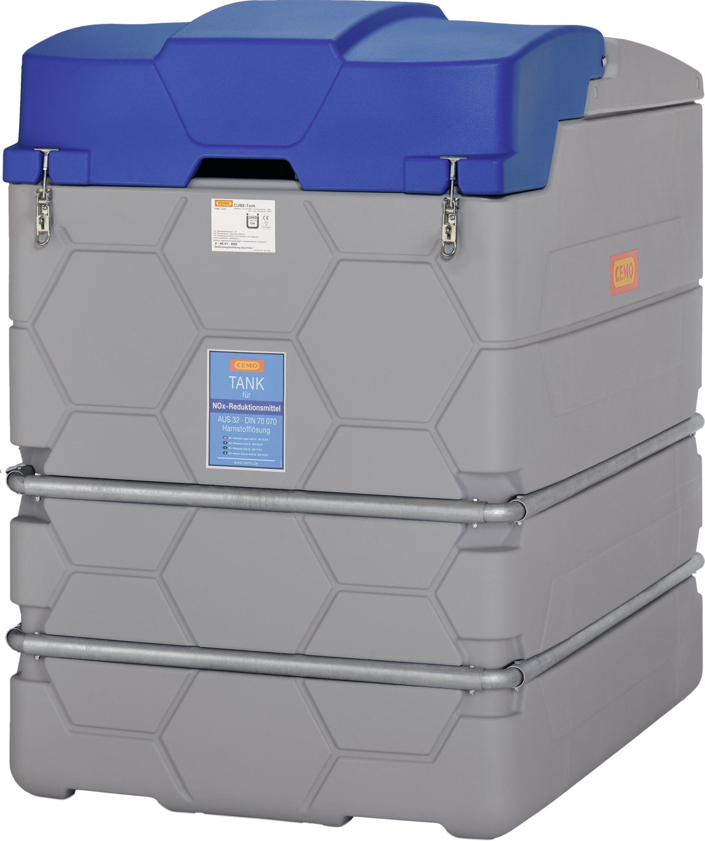 Cemo Erweiterungstank "Cube AdBlue® Outdoor" 2.500 l, stationär, für Adblue®-Tankanlage Cube AdBlue® Outdoor Basic/Premium, 10307
