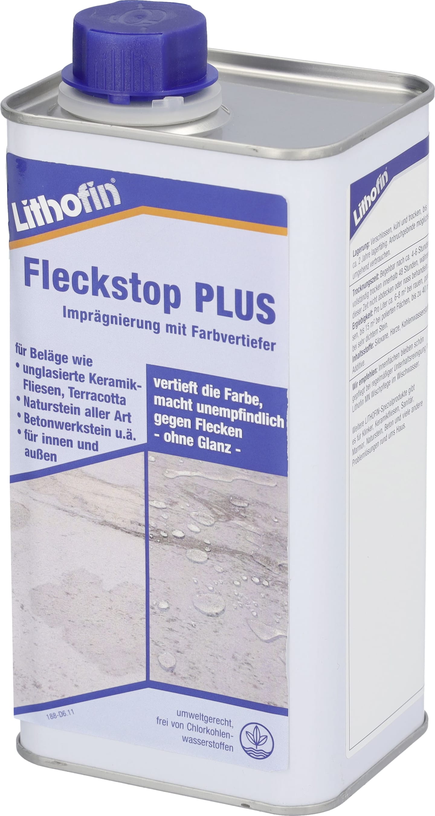 Lithofin Imprägnierung "Fleckstop Plus" 1 l, 188