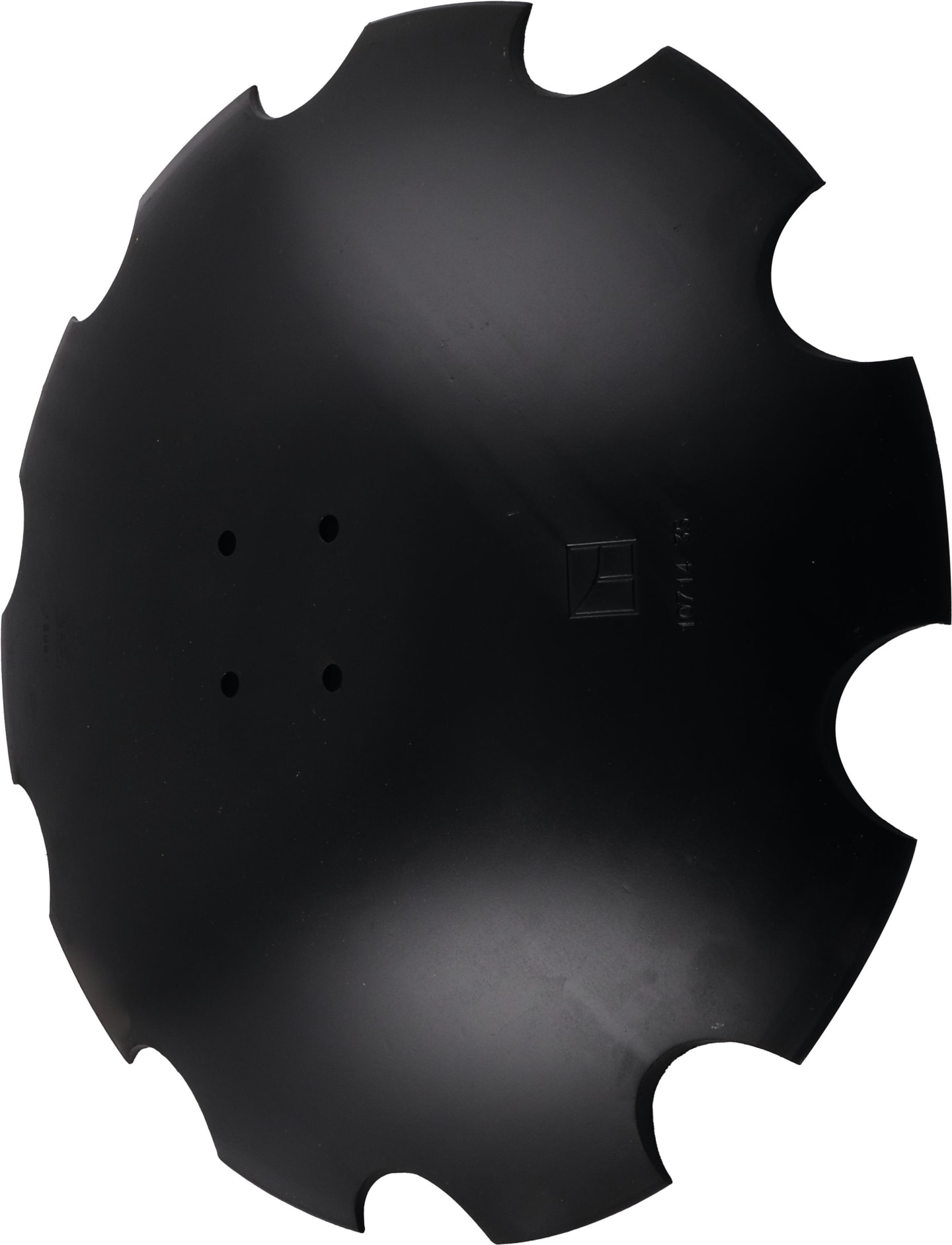 NIAUX 200 Eggenscheibe 620 x 6 mm, LK 98 mm, gewölbt, gezahnt, flacher Ansatz, für Köckerling, 31-0635