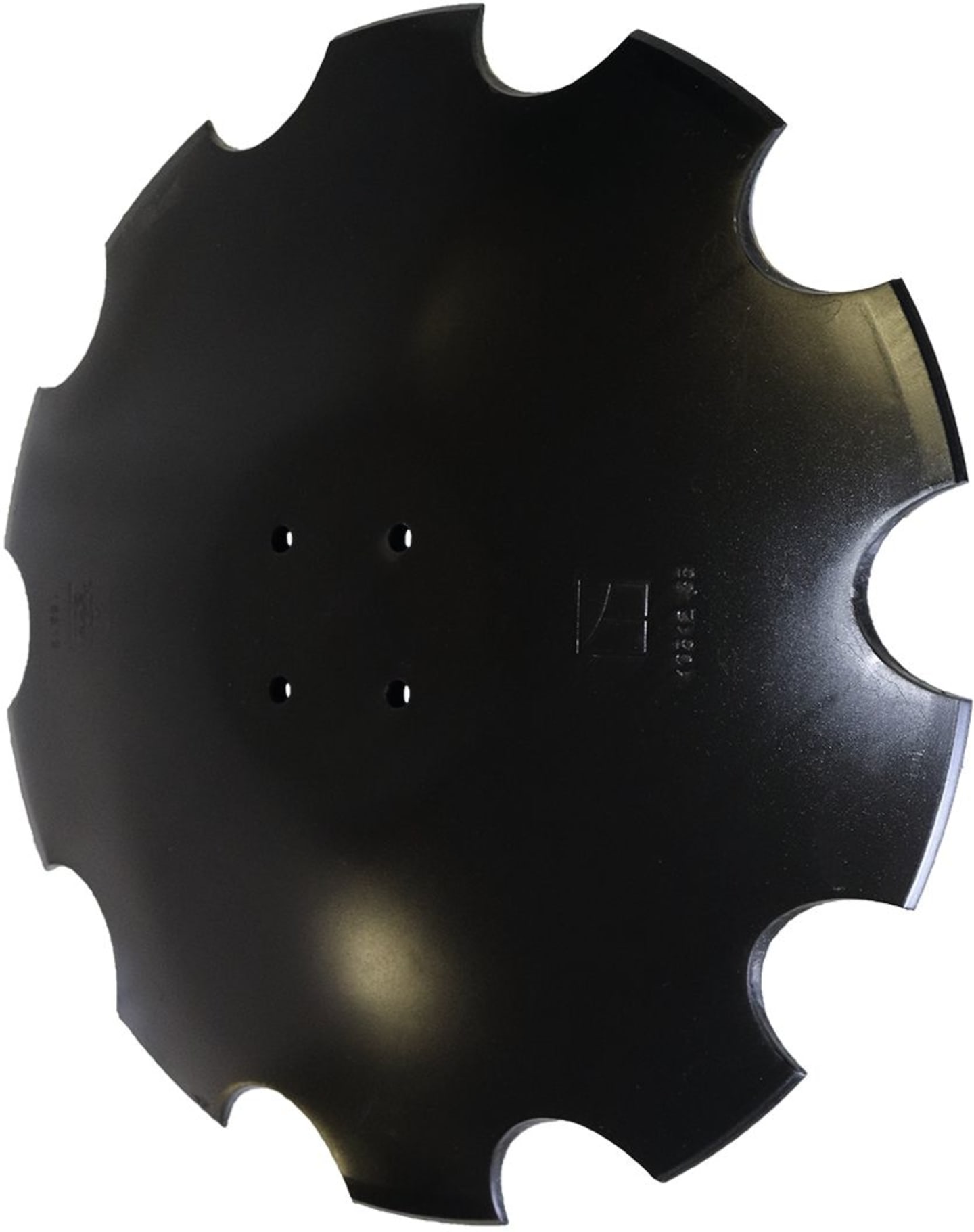 NIAUX 200 Eggenscheibe 560 x 6 mm, LK 98 mm, gewölbt, gezahnt, flacher Ansatz, für Farmet Triton, 31-0914