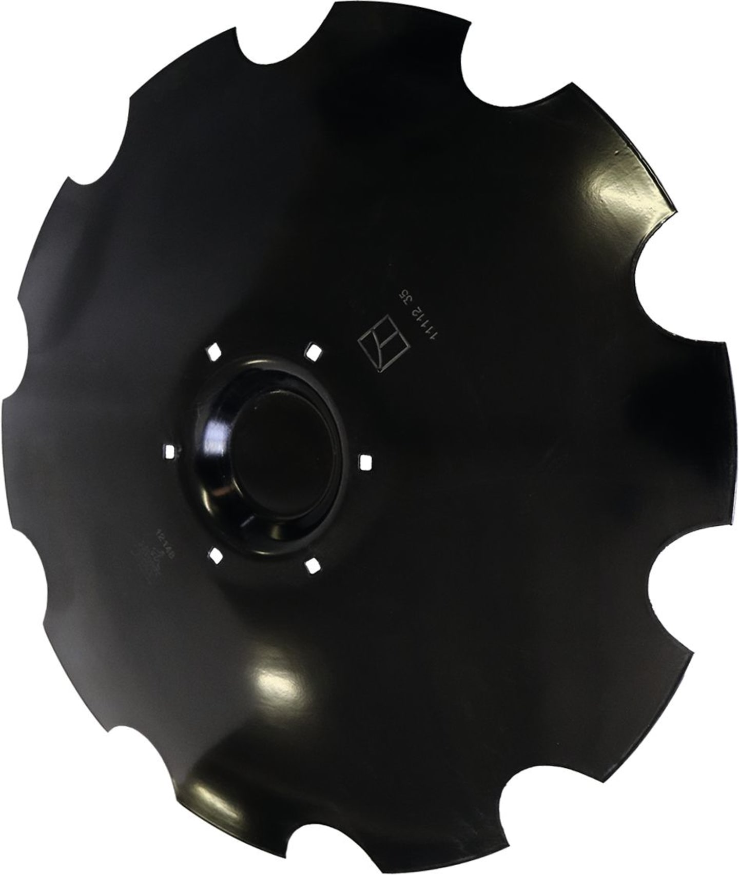 NIAUX 200 Eggenscheibe 735 x 6 mm, LK 195 mm, gewölbt, gezahnt, für Lemken, 31-0961