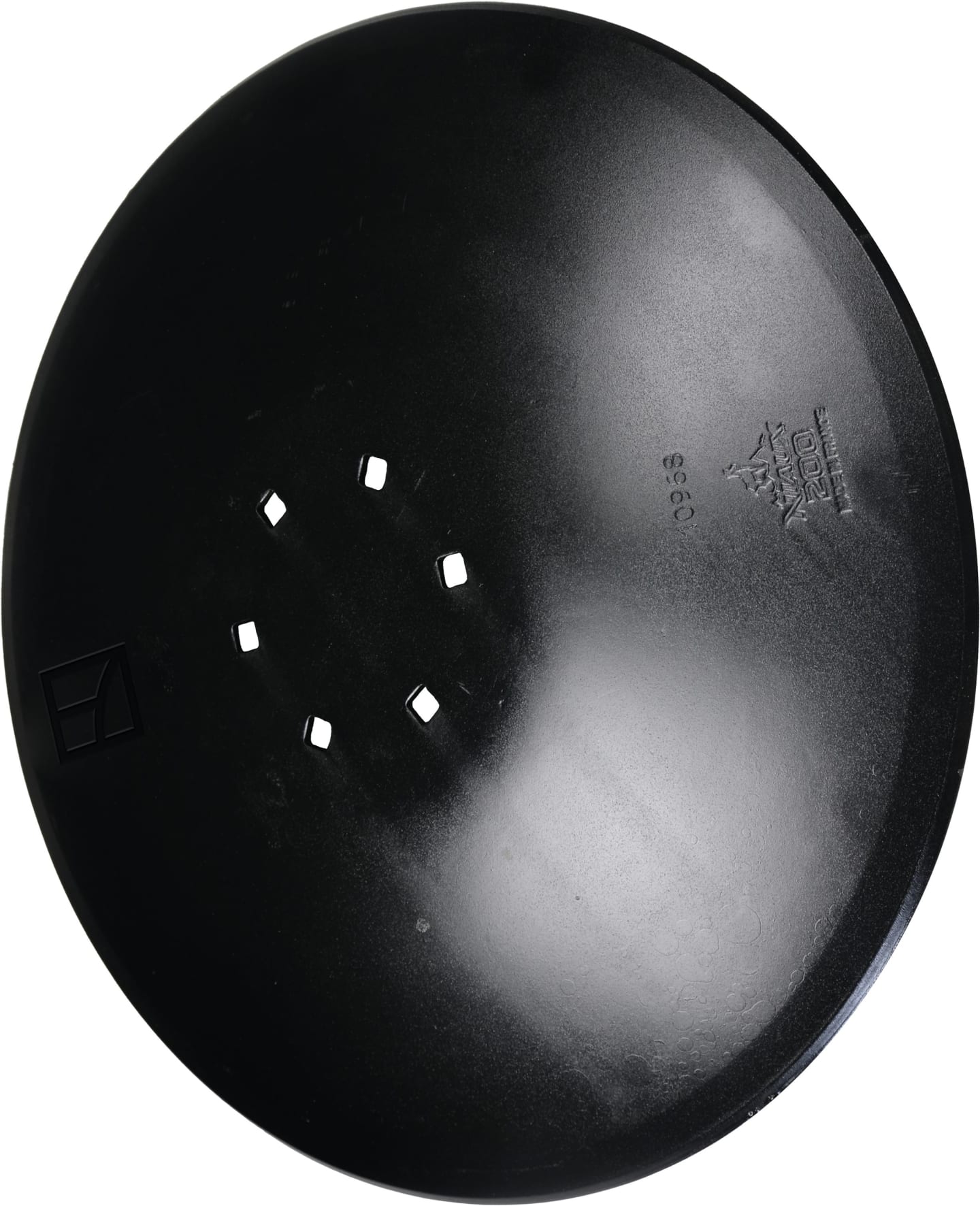NIAUX 200 Eggenscheibe 450 x 5 mm, LK 100 mm, gewölbt, glatt, für Kuhn, 31-003498