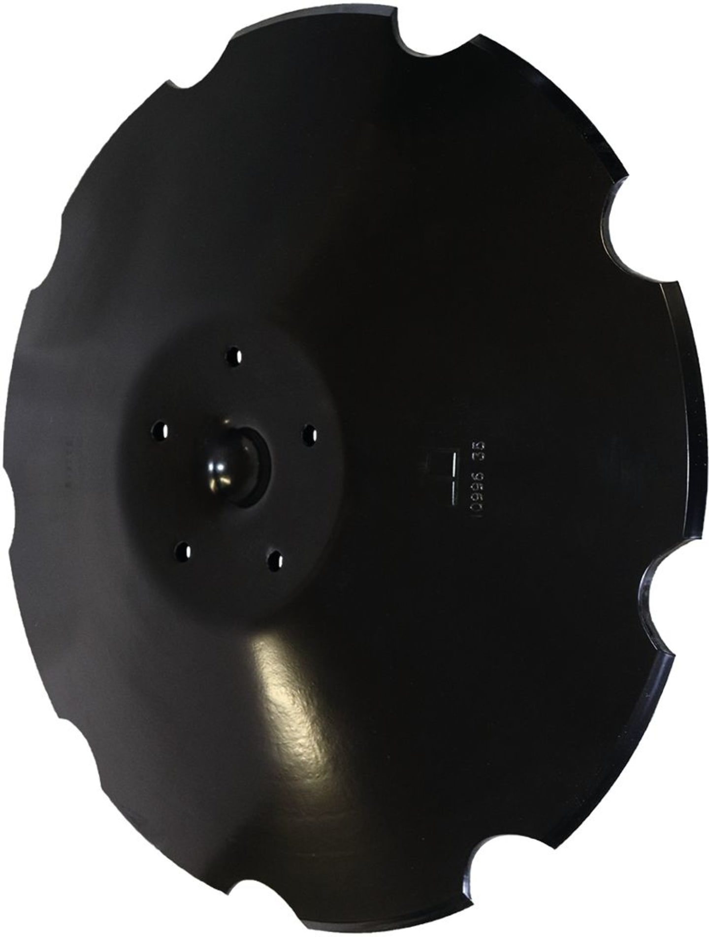NIAUX 200 Eggenscheibe 610 x 6 mm, LK 140 mm, gewölbt, gezahnt, für Väderstad, 31-1006
