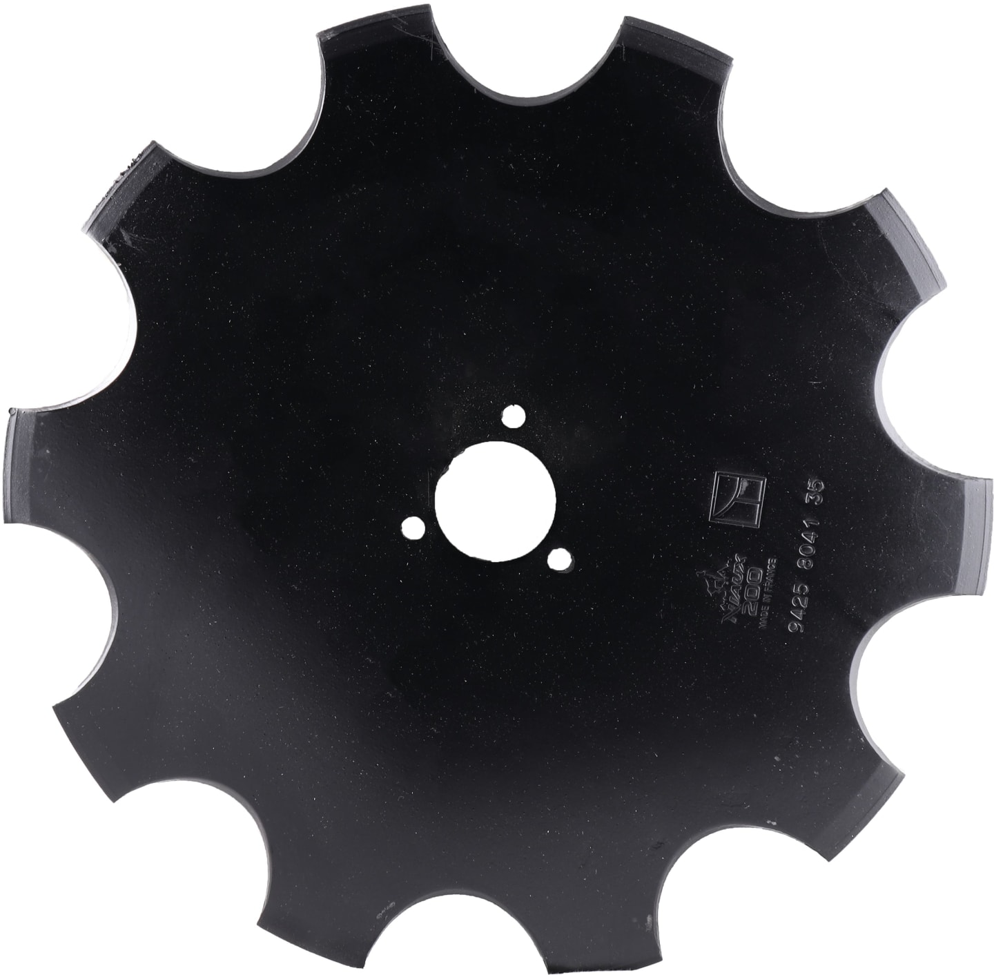 NIAUX 200 Sechscheibe 460 x 5 mm, LK 80 mm, gerade, gezahnt, für Kverneland, 31-346081