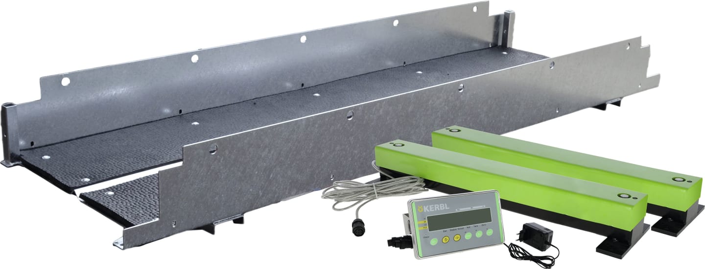 KERBL Tierwaage "AniScale" Wägebereich 0 – 1.500 kg, ohne Fangstand, 291356