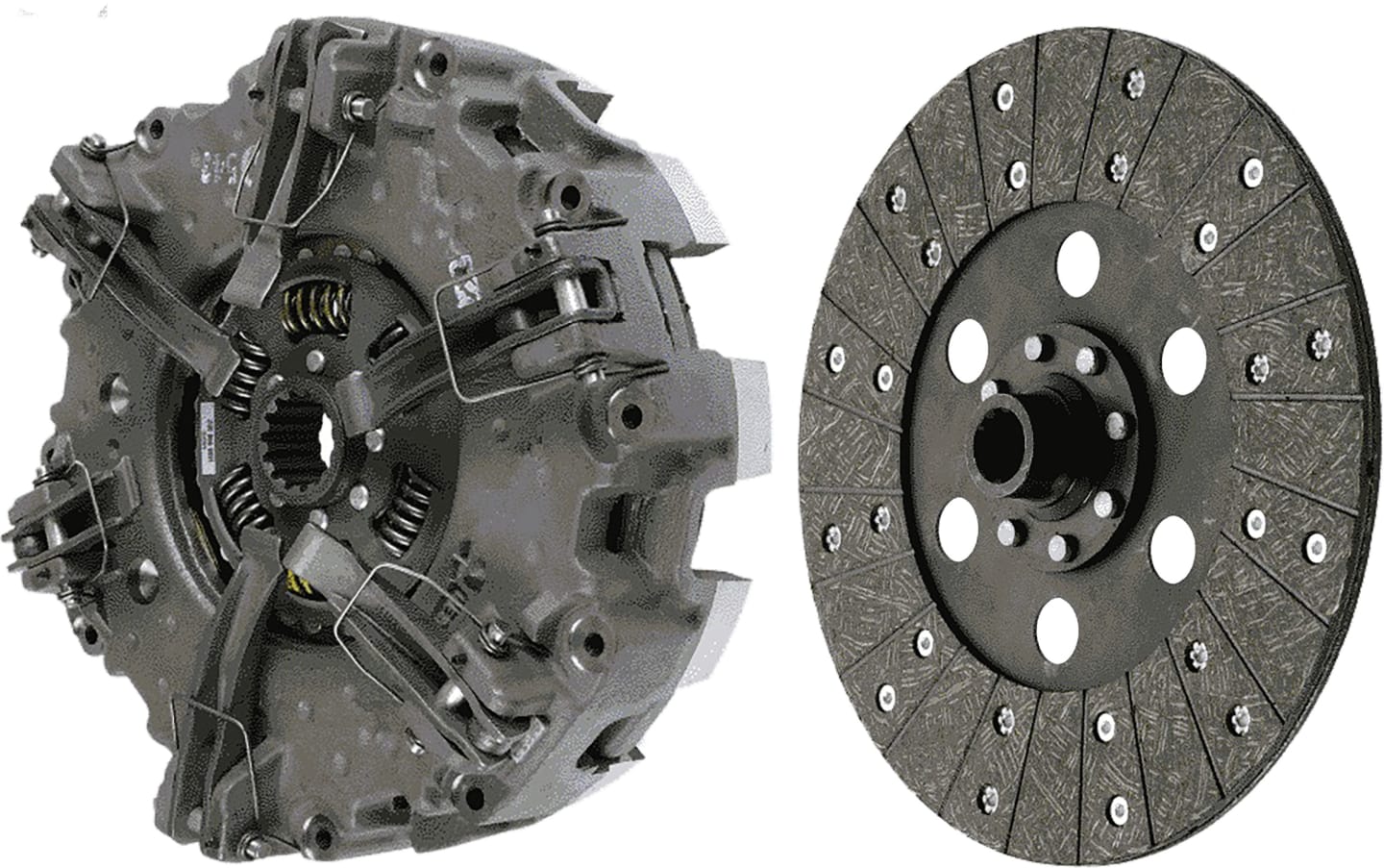 Sachs Kupplungsdruckplatte AT Ø 280 mm, DUT280, 10 Zähne, für Traktor Case IH VJ, Fiat -66, -93, -94, 3800 541 025 AT