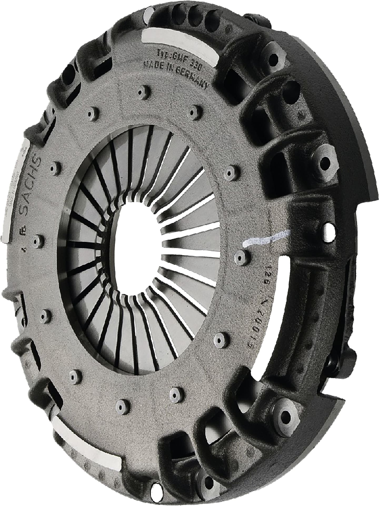 Sachs Kupplungsdruckplatte AT Ø 330 mm, GMF330, für Traktor Deutz-Fahr, Eicher, John Deere, Massey Ferguson, Mercedes-Benz, Valmet, 3482 012 211 AT