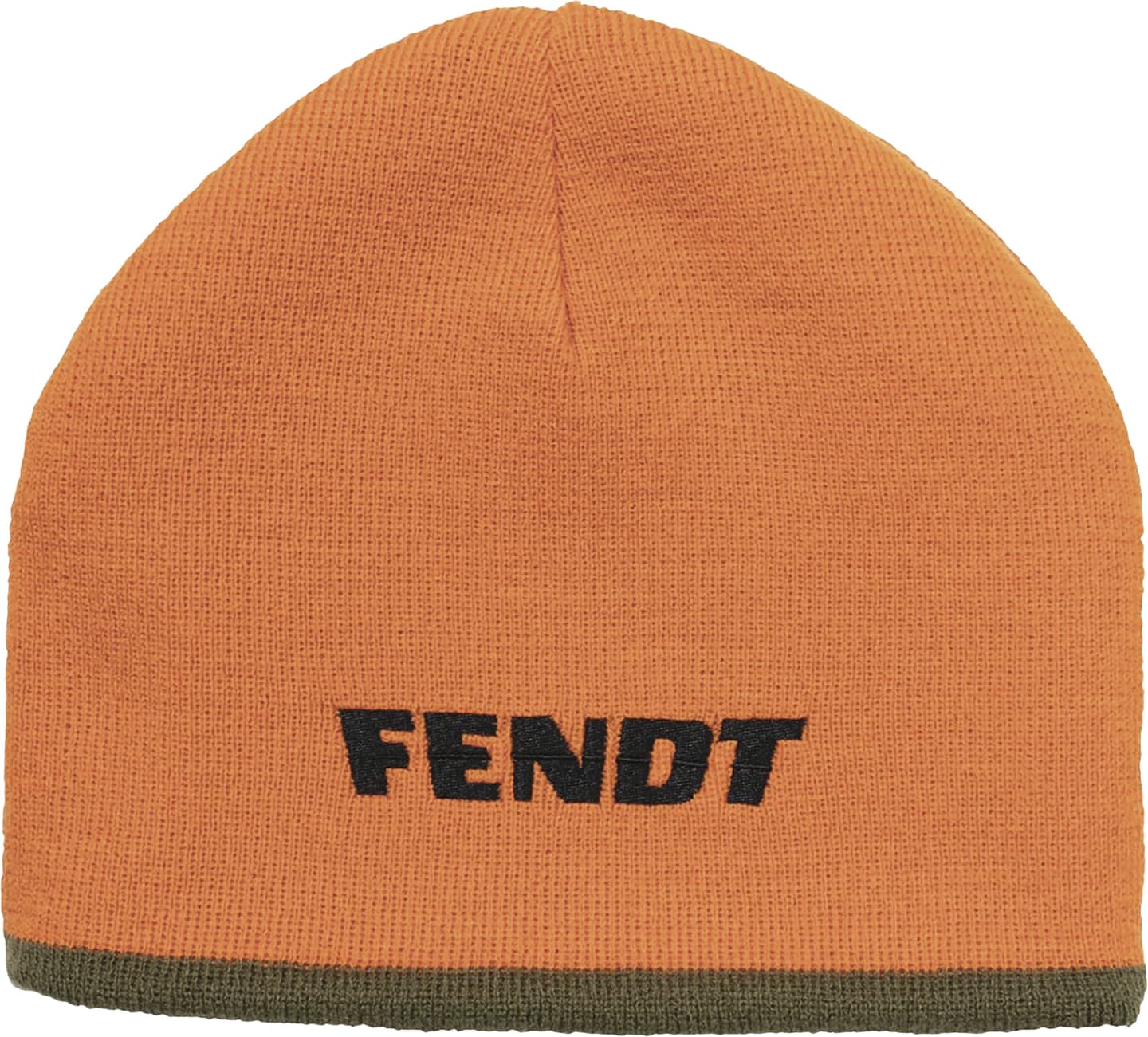 Fendt Wendemütze Erwachsene orange; oliv