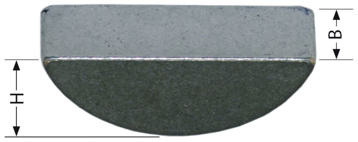 Scheibenfeder DIN 6888