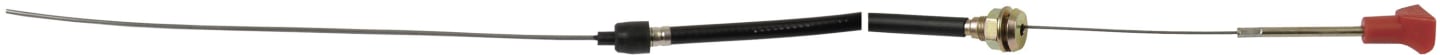 Bowdenzug 1.400 mm mit Zugknopf, für Absteller Traktor New Holland 200, 300, 400, 500, 2000, 3000, 4000, 5000, 6000, 7000, TW
