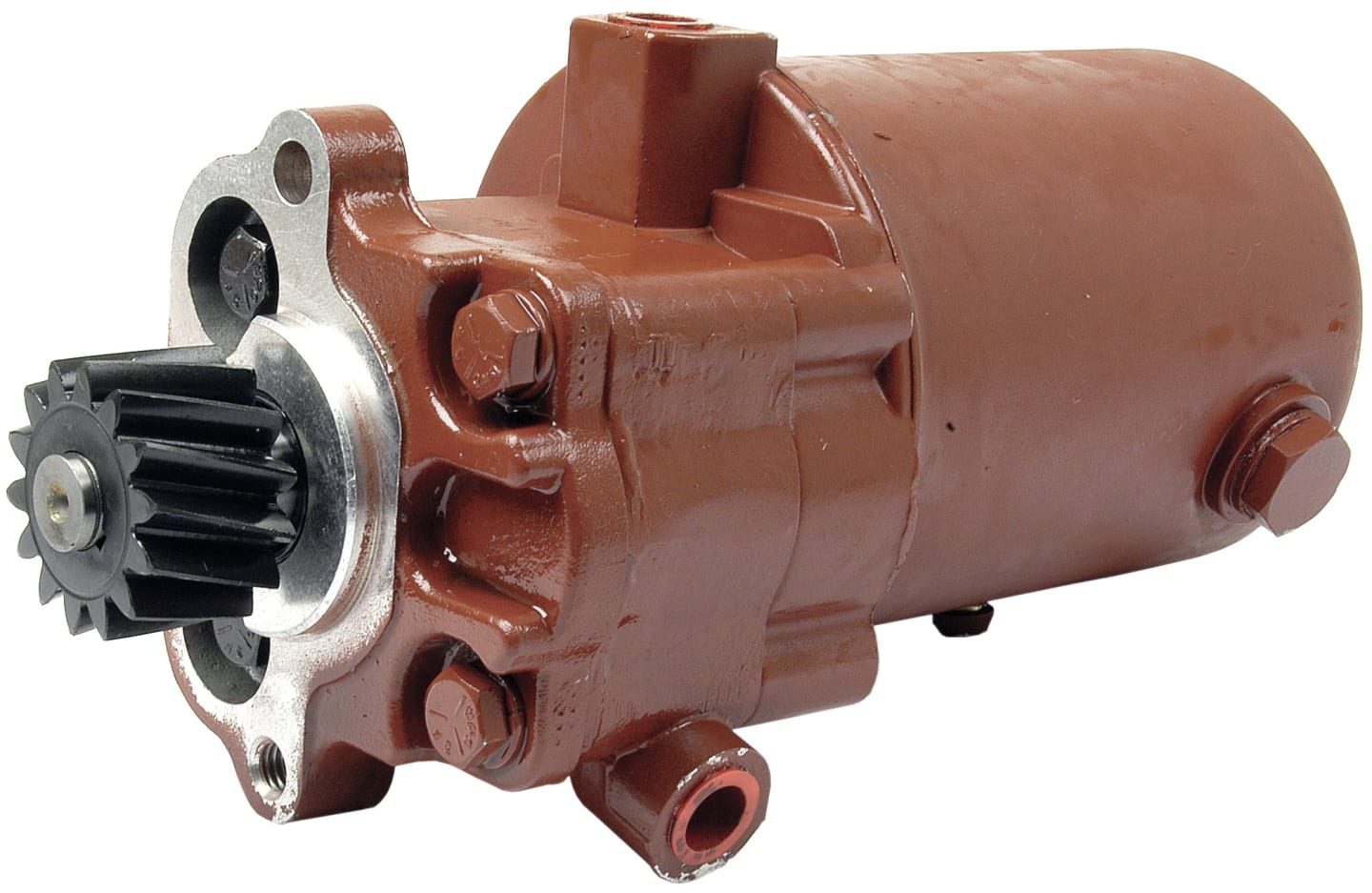 Hydraulikpumpe für Lenkung Massey Ferguson Traktor 100, 200, 300, 500, 600, Baggerlader 50 mit Antriebsritzel
