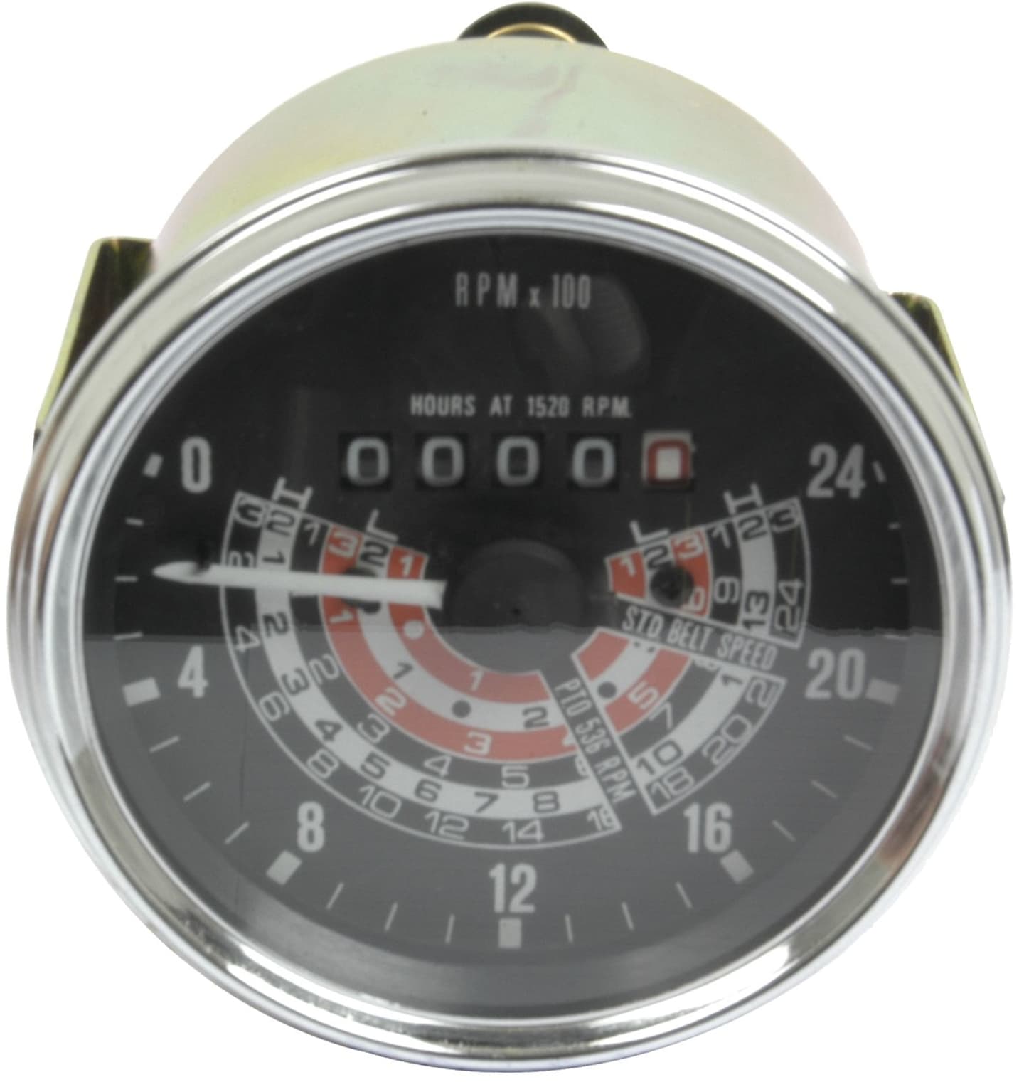 Traktormeter Ø 79/90 mm, 0 bis 24 km/h, für Traktor Massey Ferguson 35