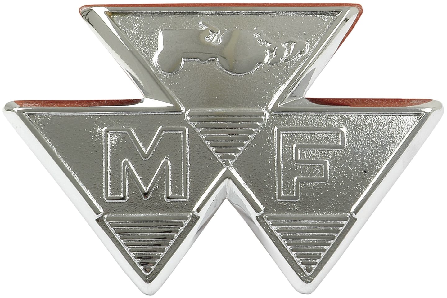 Typenschild "MF35" für Traktor Massey Ferguson35, 35X, FE35 (Bj. 47), CrV (Chrom-Vanadium-Stahl)