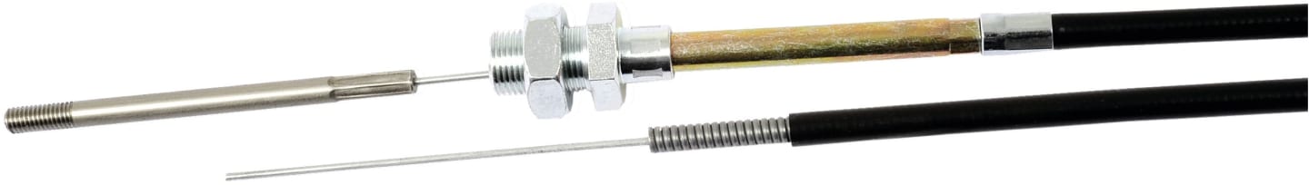 Bowdenzug 1.550 mm ohne Zugknopf, für Absteller Traktor Case IH 800, 900, 1000