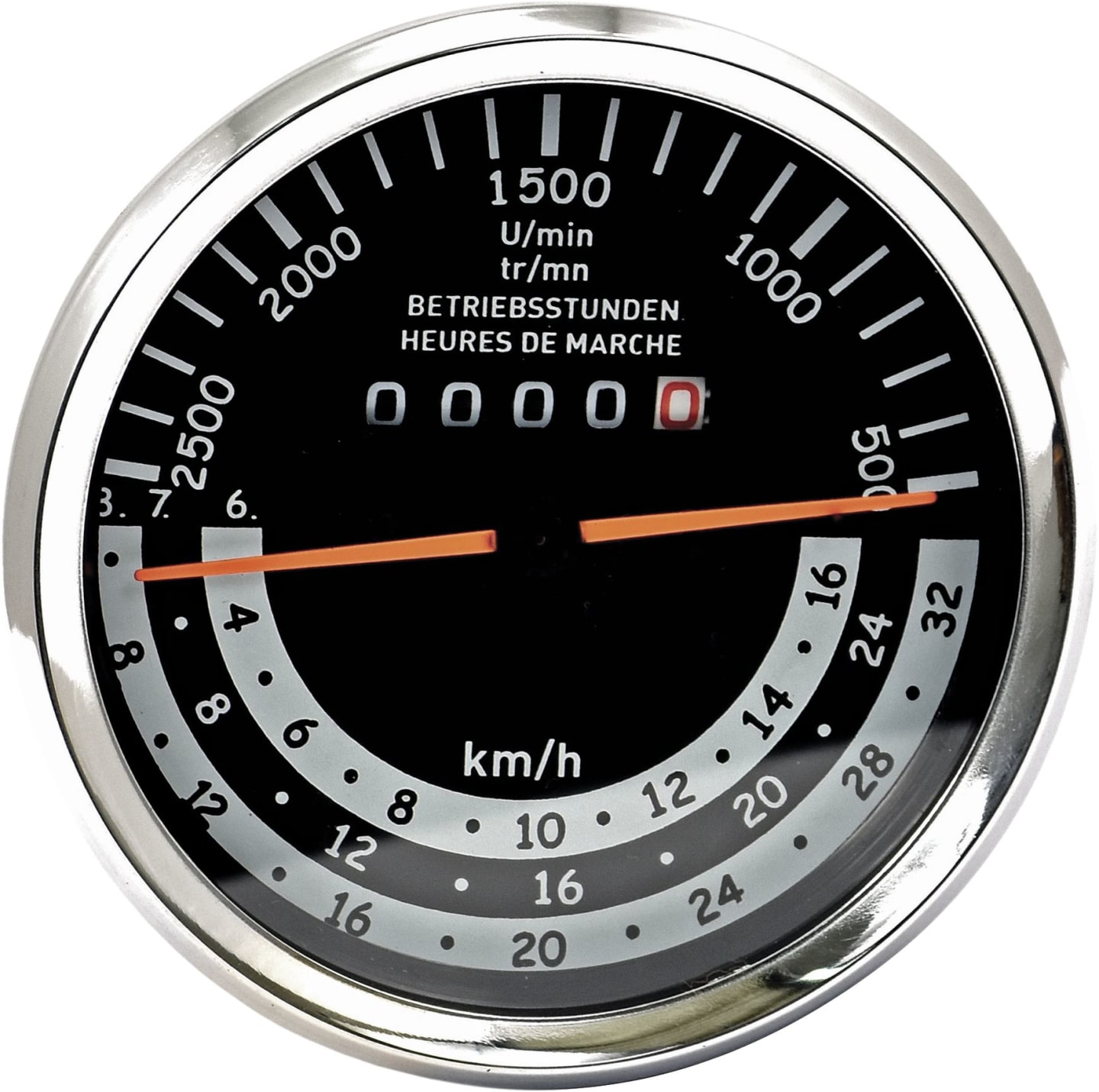 Traktormeter Ø 94/100 mm, 0 bis 32 km/h, für Traktor Case IH 300, 400, 500