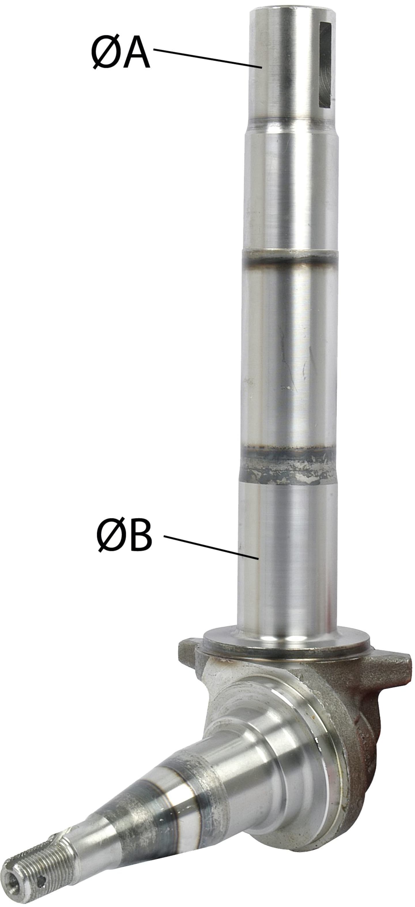 Achsschenkel links Länge 271,53 mm, für Ford New Holland 5000, 6000, 7000