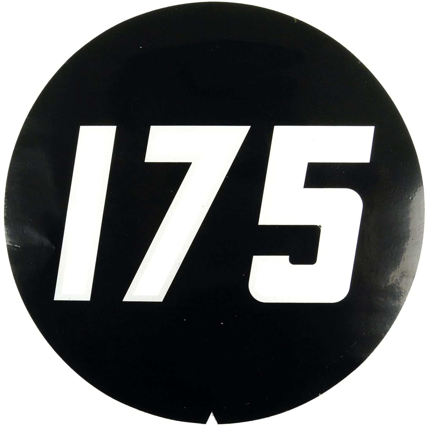 Typenaufkleber "175" für Massey Ferguson 175