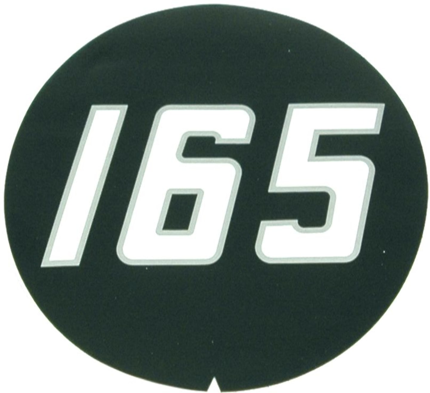 Typenaufkleber "165" für Massey Ferguson 165