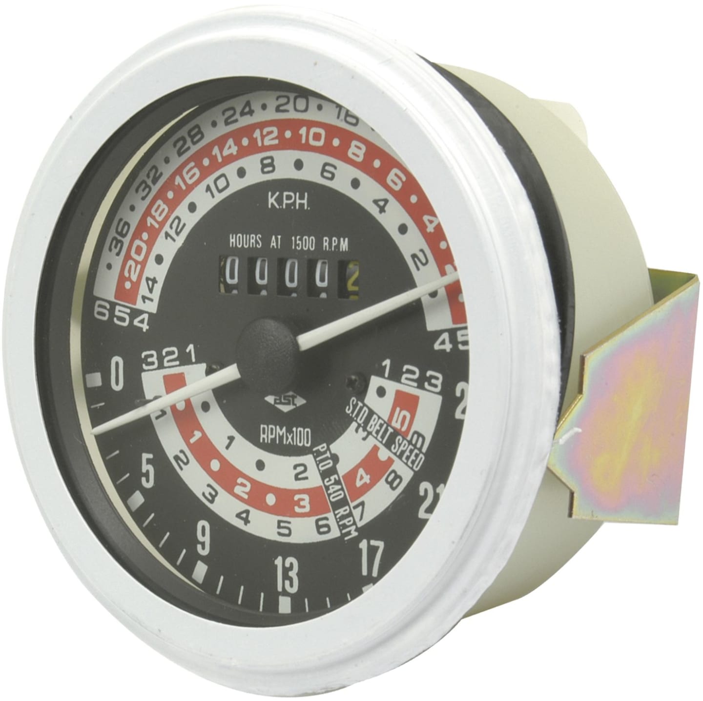 Traktormeter Ø 79/90 mm, 0 bis 26 km/h, für TraktorMulti PowerMassey Ferguson135, 148