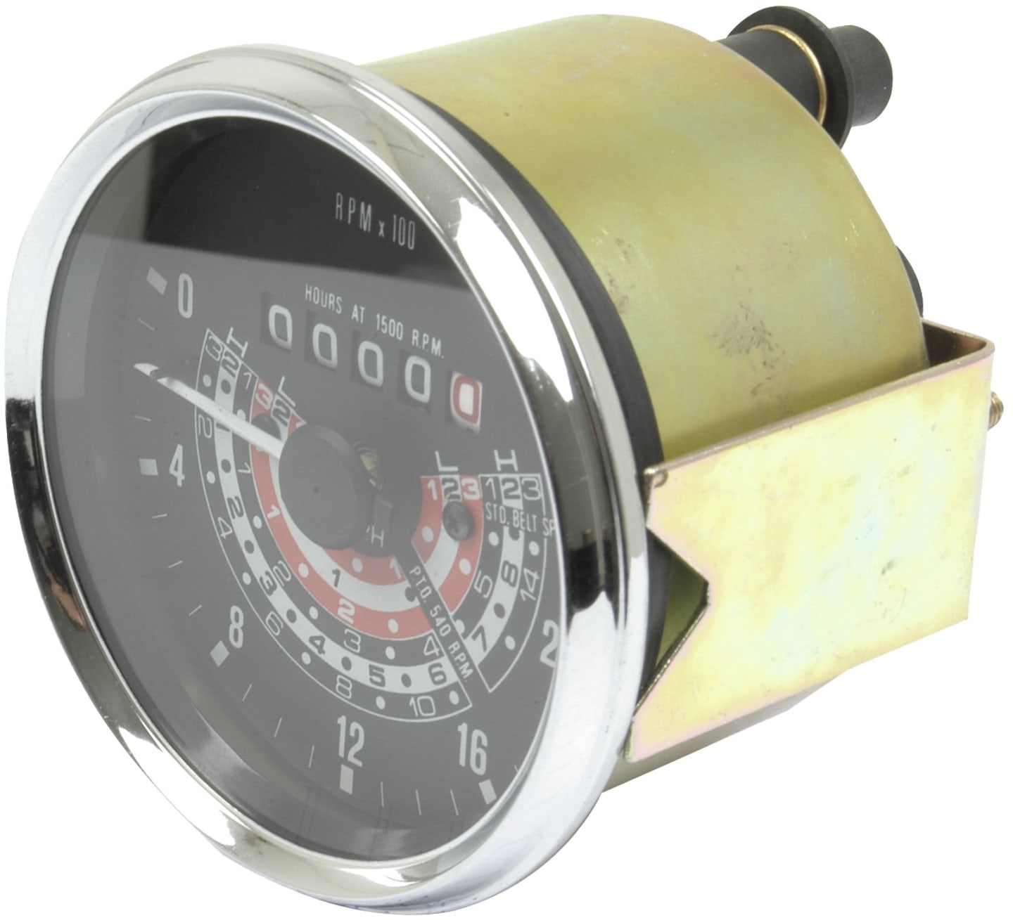 Traktormeter Ø 82/89 mm, 0 bis 24 mile/h, , für Traktor Massey Ferguson 35