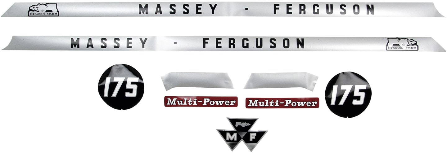 Aufklebersatz "MF 175" für Massey Ferguson