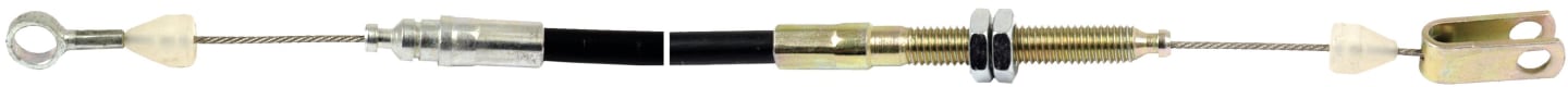 Bowdenzug 1.245 mm, für Fußgas Traktor Massey Ferguson 4200, 4300