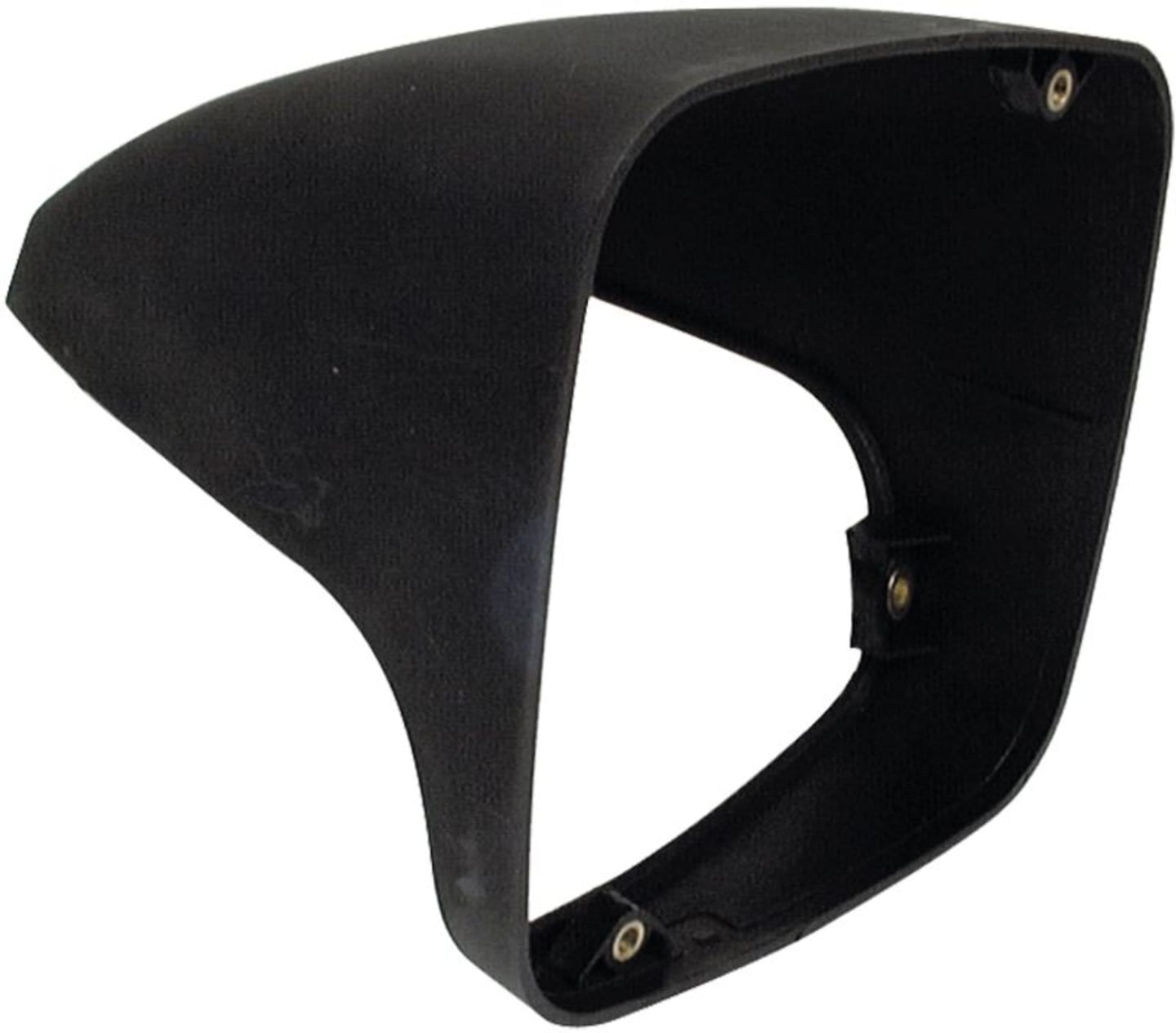 Scheinwerferblende links Kunststoff, schwarz, für Traktor John Deere 40er, 50er