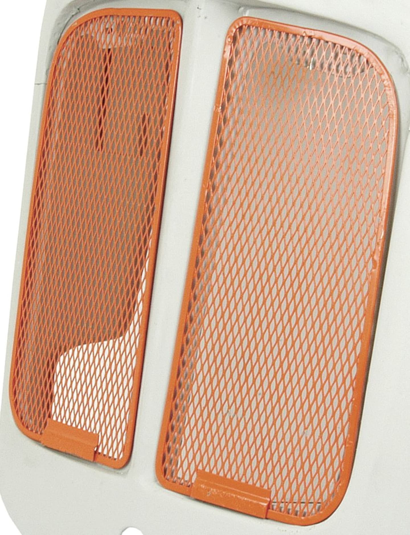 Kühlergrill 2-teilig, ohne Scheinwerferöffnung für Traktor Fordson Dexta, Super Dexta