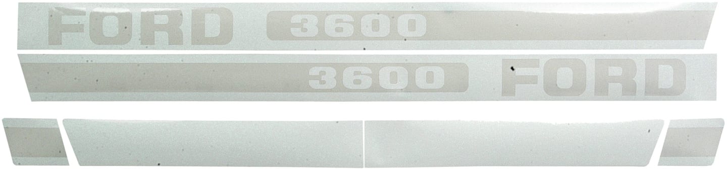 Aufklebersatz "Ford 3600" für Ford New Holland, Vergl. Nr. Ford New Holland: 83928526, EBPN16605B