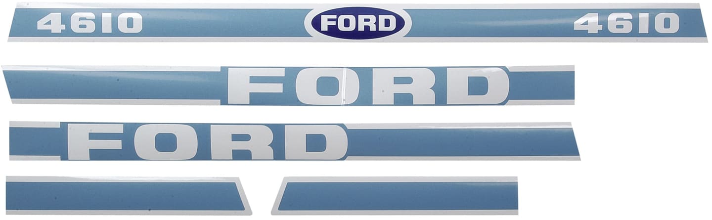 Aufklebersatz "Ford 4610" für Ford New Holland, Vergl. Nr. Ford New Holland: 83928791, EBPN16605EA