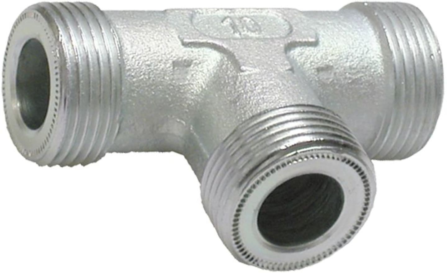 T-Einschraubverschraubung "T-FI-15KL", DIN 74302, M 22 x 1,5 AG, Druckluft, metrisch, Form A