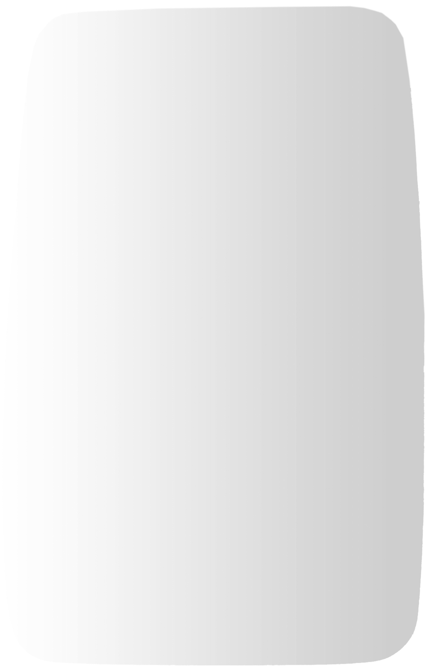 Spiegelglas "EG 230", 130 x 223 mm, für Spiegel 140 x 235 mm