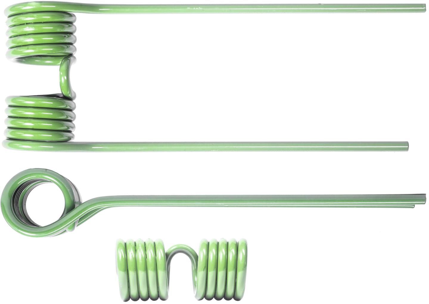 Kreiselheuerzinken rechts grün 388 x 134 x 9,5 mm für Heuer Krone KW, KWT