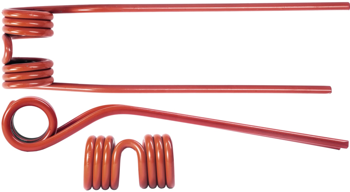 Kreiselheuerzinken rechts 405 x 100 x 9,5 mm für Heuer Claas W, WA-S, Volto